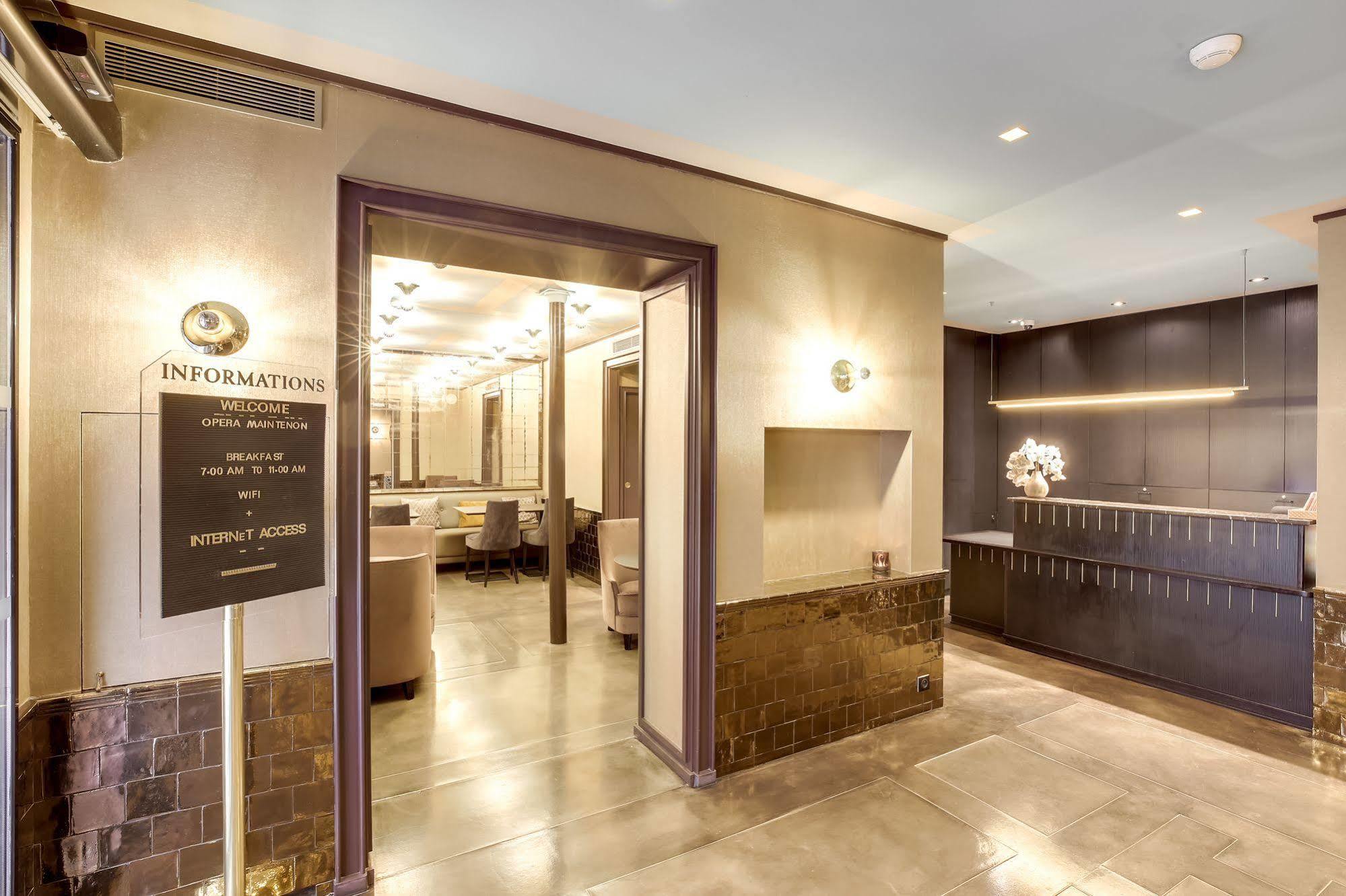 Hotel Opera Maintenon Paris Ngoại thất bức ảnh